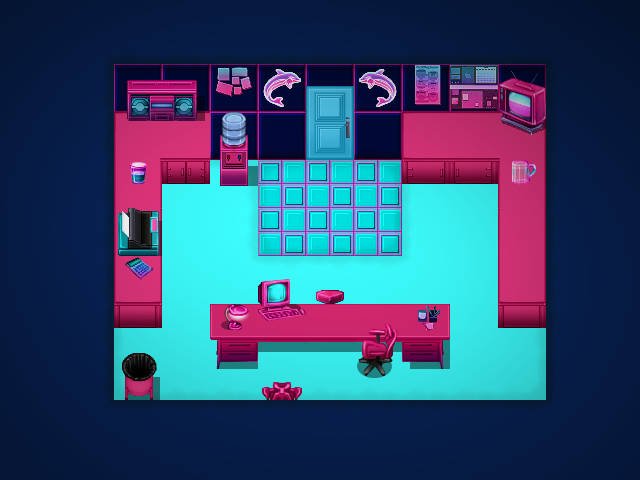 KR Vaporwave Dreams Tileset for RPGs product image (4)