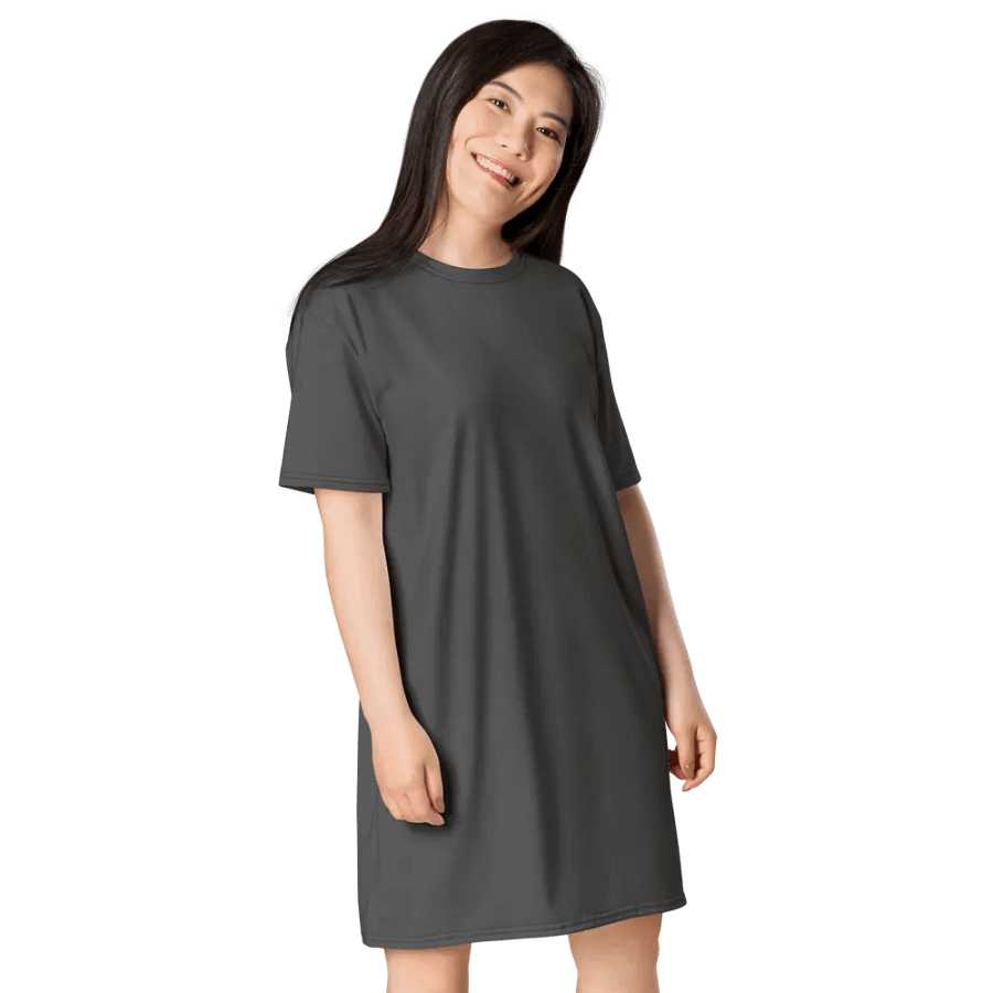 Minimalist Althleisure T-Shirt Dress product image (9)