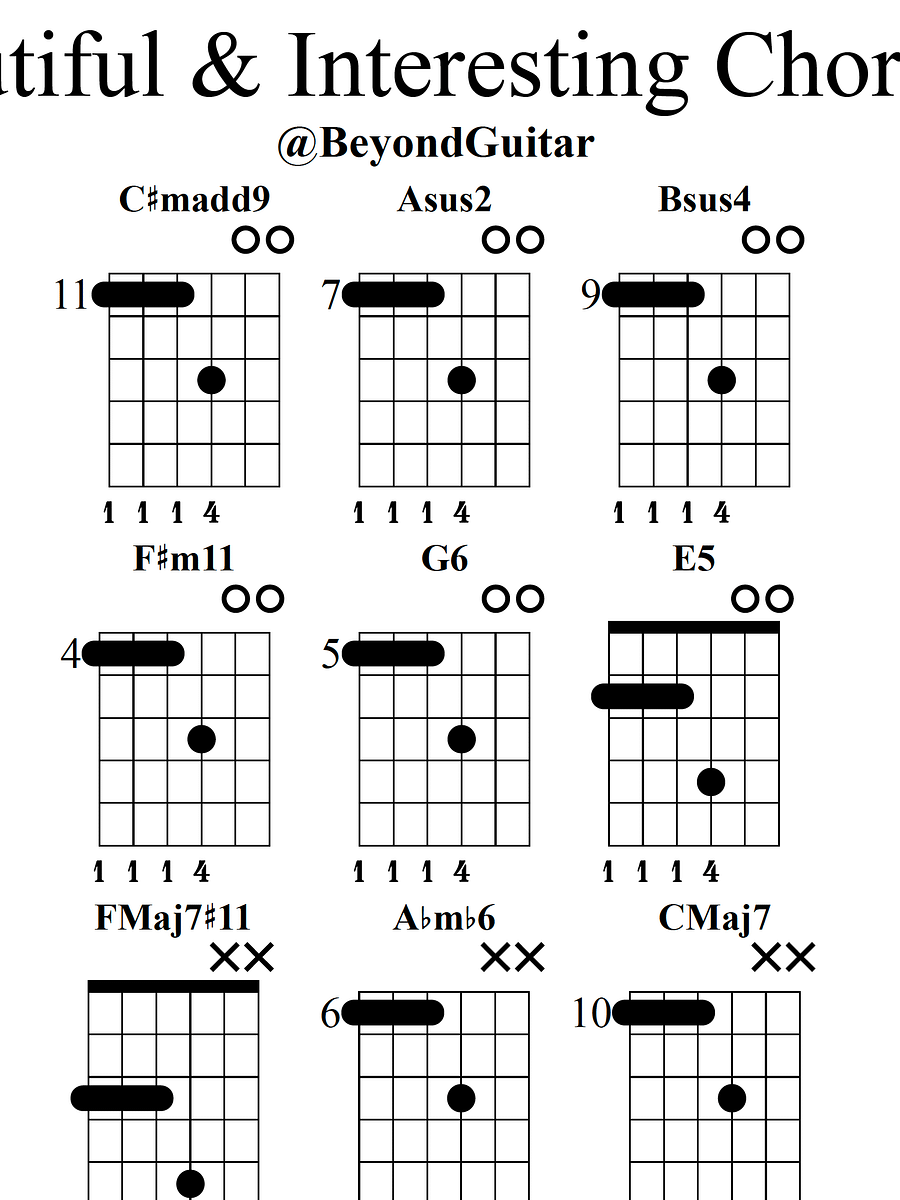 Beautiful & Interesting Chords 8 product image (1)