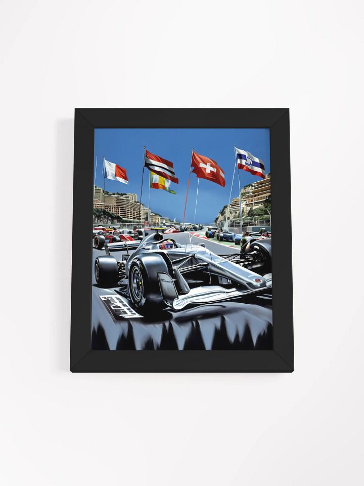 Formula 1 Street Circuit Framed Poster product image (2)