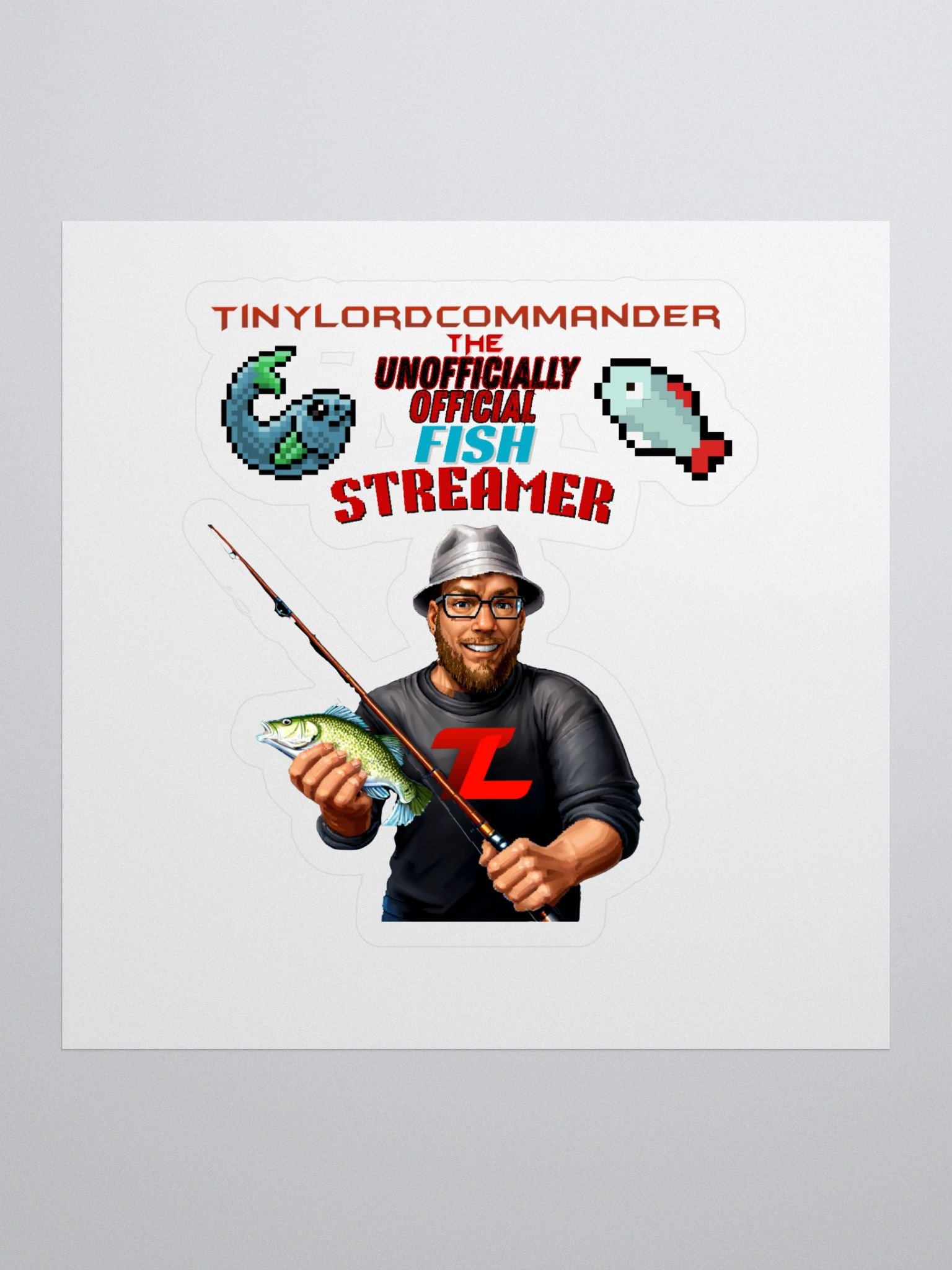 Fish Streamer Sticker product image (1)