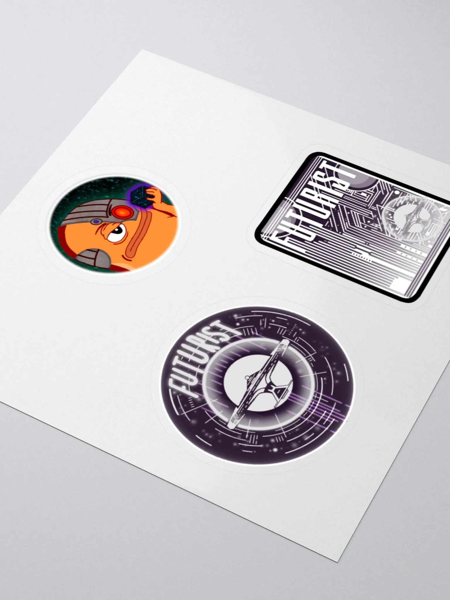 Futurist Sticker Pack product image (7)