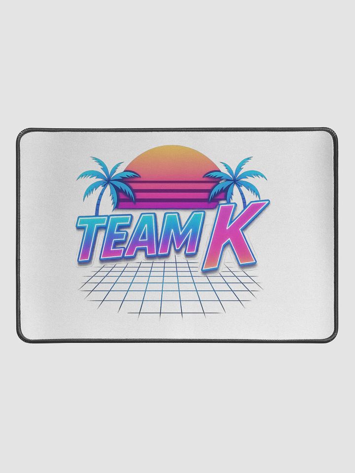 Team K 1980's Desk Mat 12" x 18" product image (1)