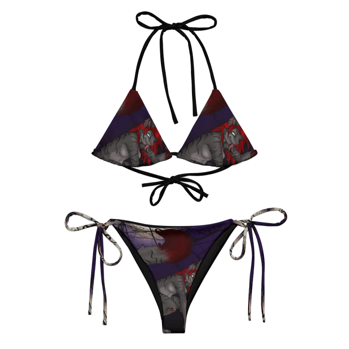 Demon Tiger All-Over Print Bikini Set product image (1)