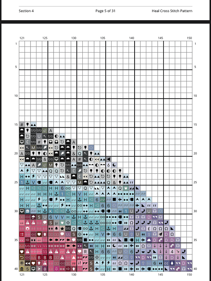 Shield Maiden Cross Stitch product image (2)