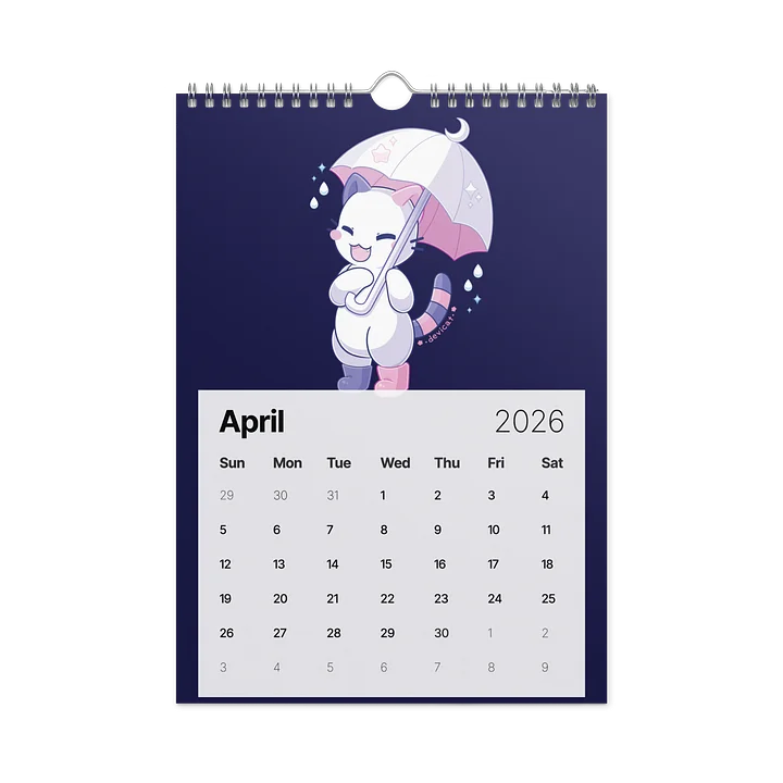DeviCat Calendar product image (1)
