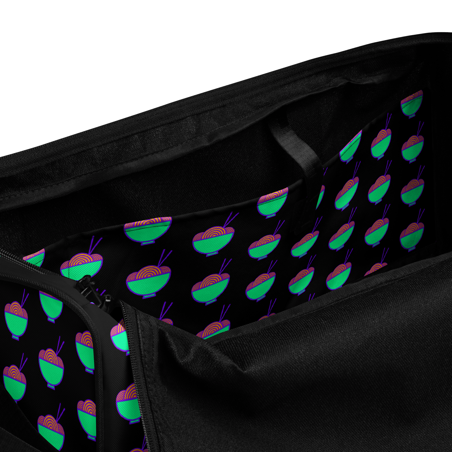 Noodle Crew Duffel Bag! (Black) product image (6)