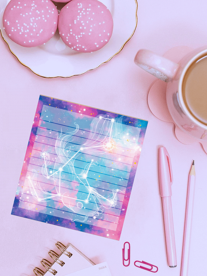Cotton Candy Galaxy Koi - Notepad product image (1)