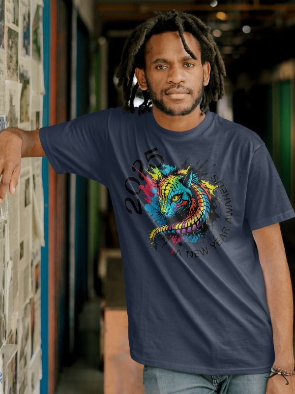 2025 A New Year Awakens - Dragon Unisex T-Shirt product image (5)