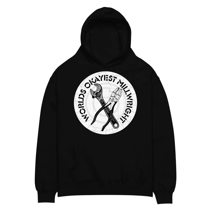 World's Okayest Millwright Premium Hoodie product image (4)
