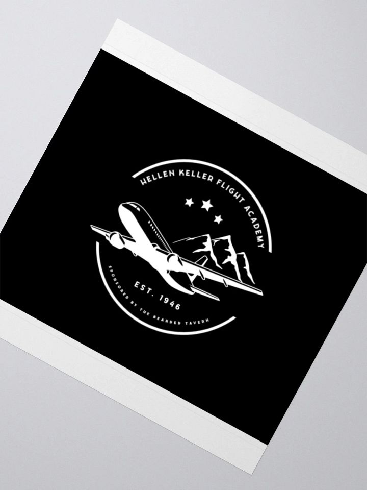 Hellen Keller Flight Academy Sticker product image (2)