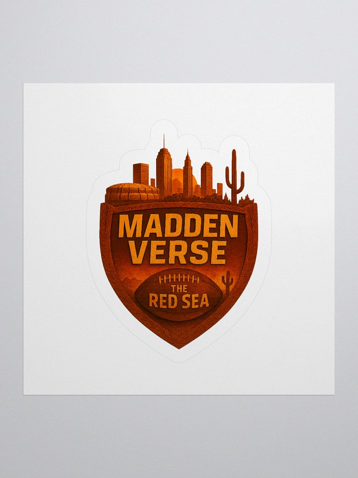 THE RED SEA MADDEN VERSE STICKER product image (1)
