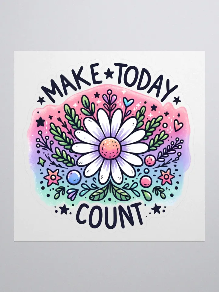 Make Today Count Floral Sticker Pack product image (2)