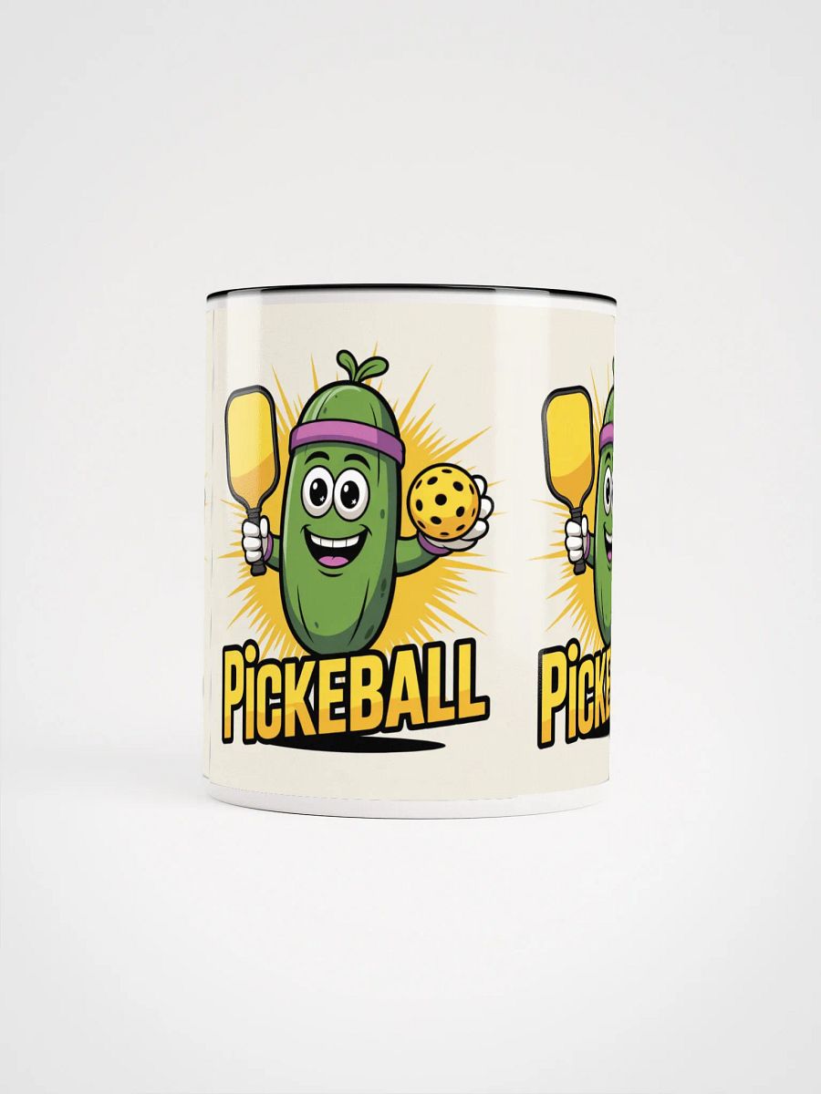 Pickleball Pickle Mug – 11oz Two-Tone Black Accent product image (9)
