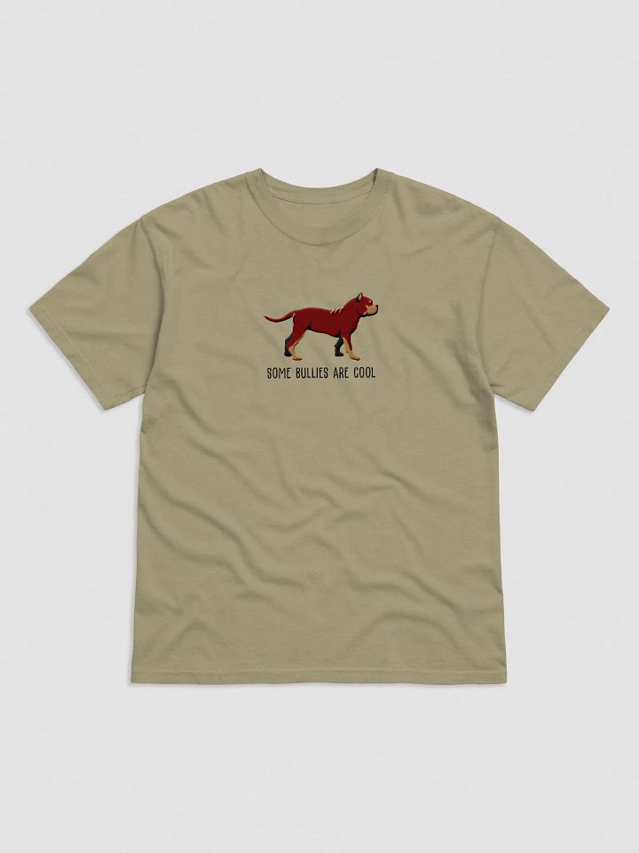 Some Bullies Are Cool T-Shirt(Embroidered) of an American Bully(Red & Tan) product image (9)