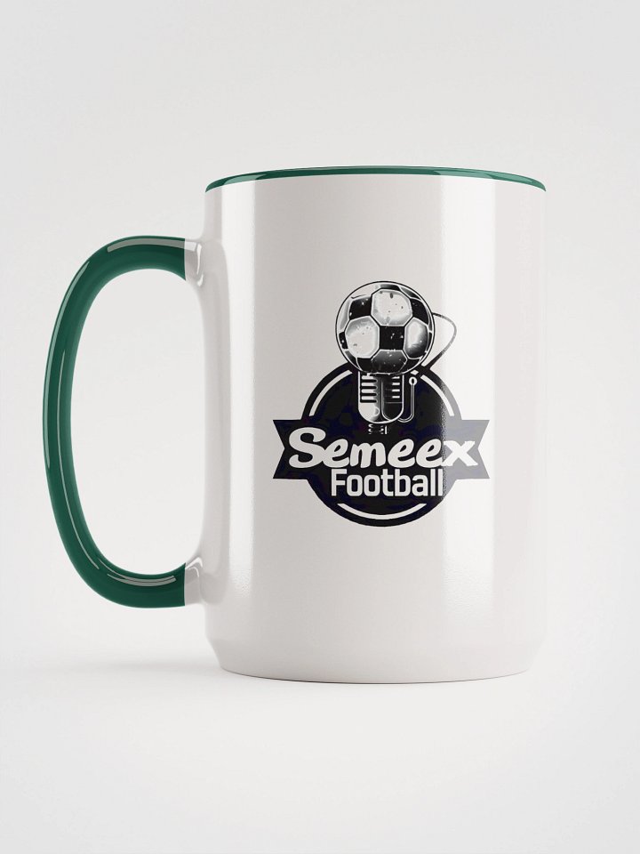 Semeex Football Logo Ceramic Mug with Color Inside product image (8)