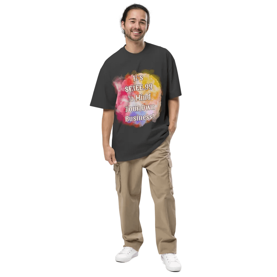 $FREE.99 Oversized T-Shirt product image (4)