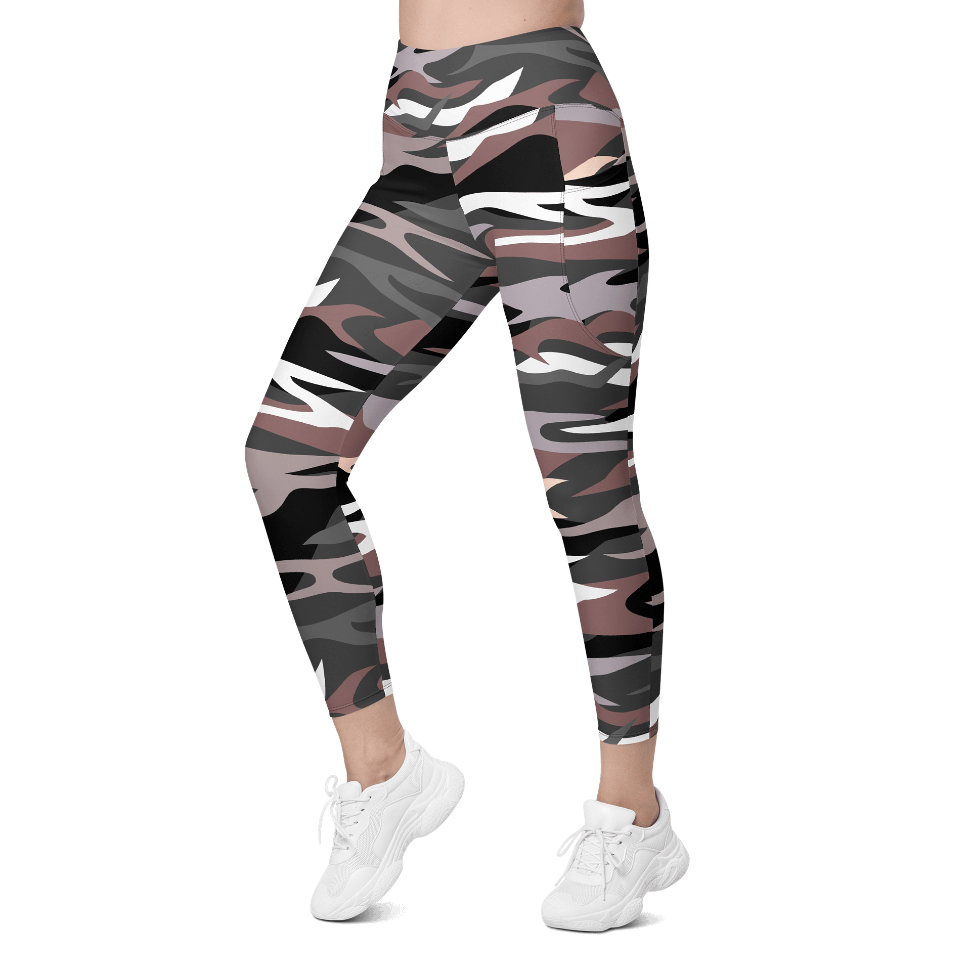 She’s The Veteran Camo Leggings with Pockets product image (3)