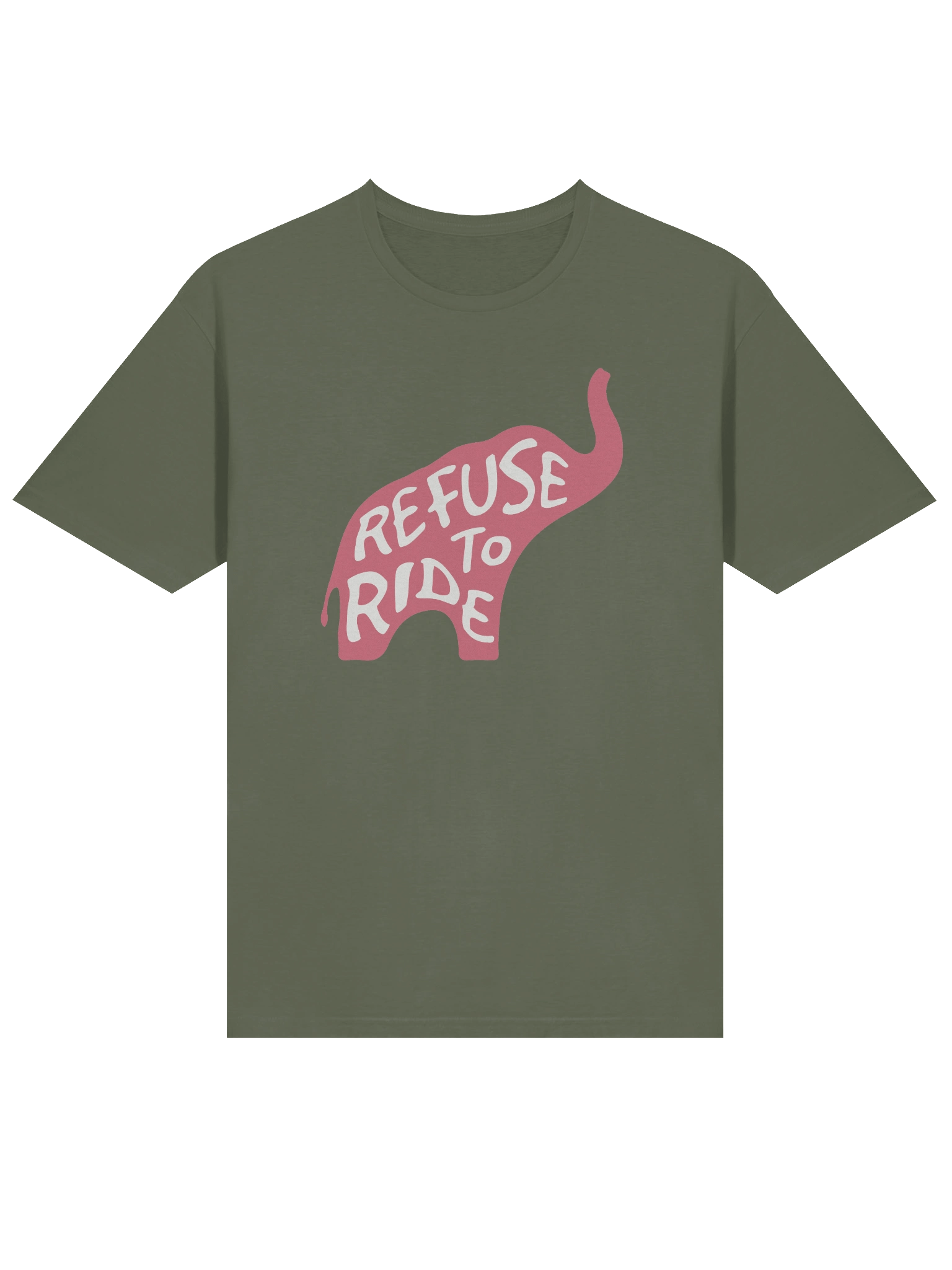 Pink Refuse To Ride Elephant product image (5)