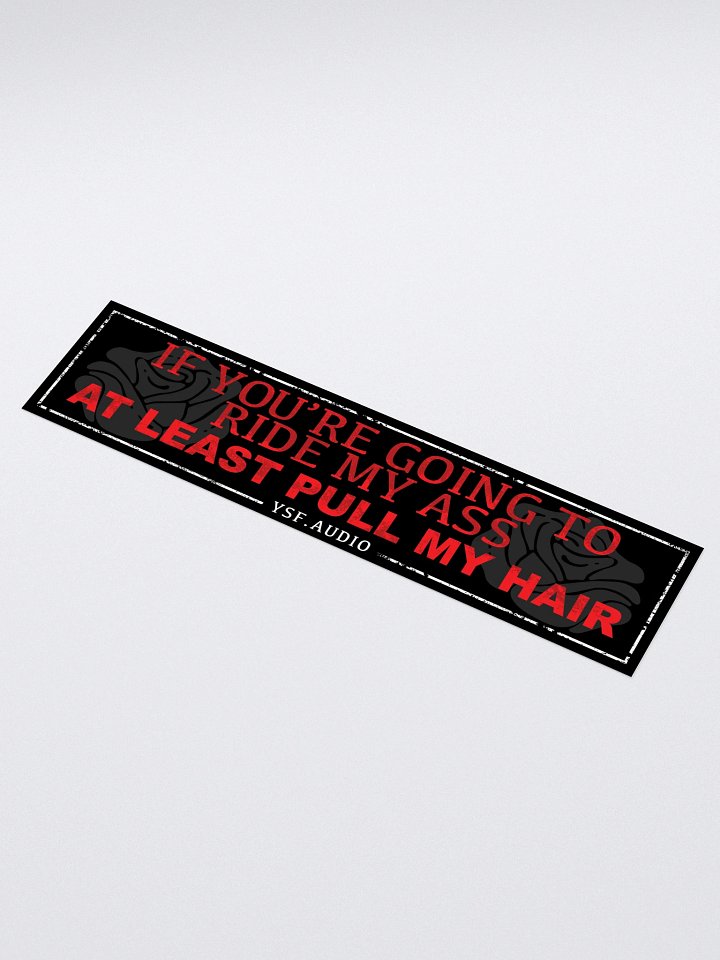 Friendly Bumper Sticker! product image (1)