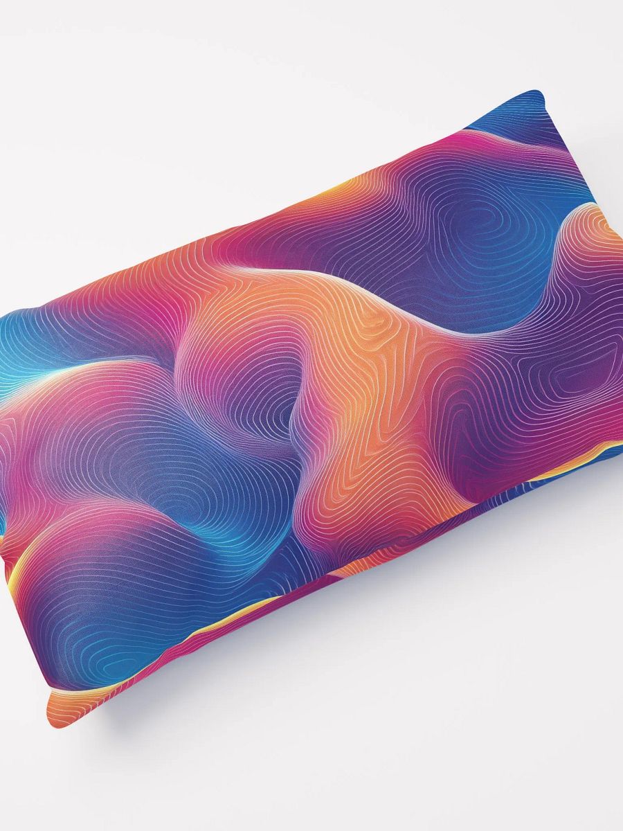 Ripple Effect All-Over Print Pillow product image (11)