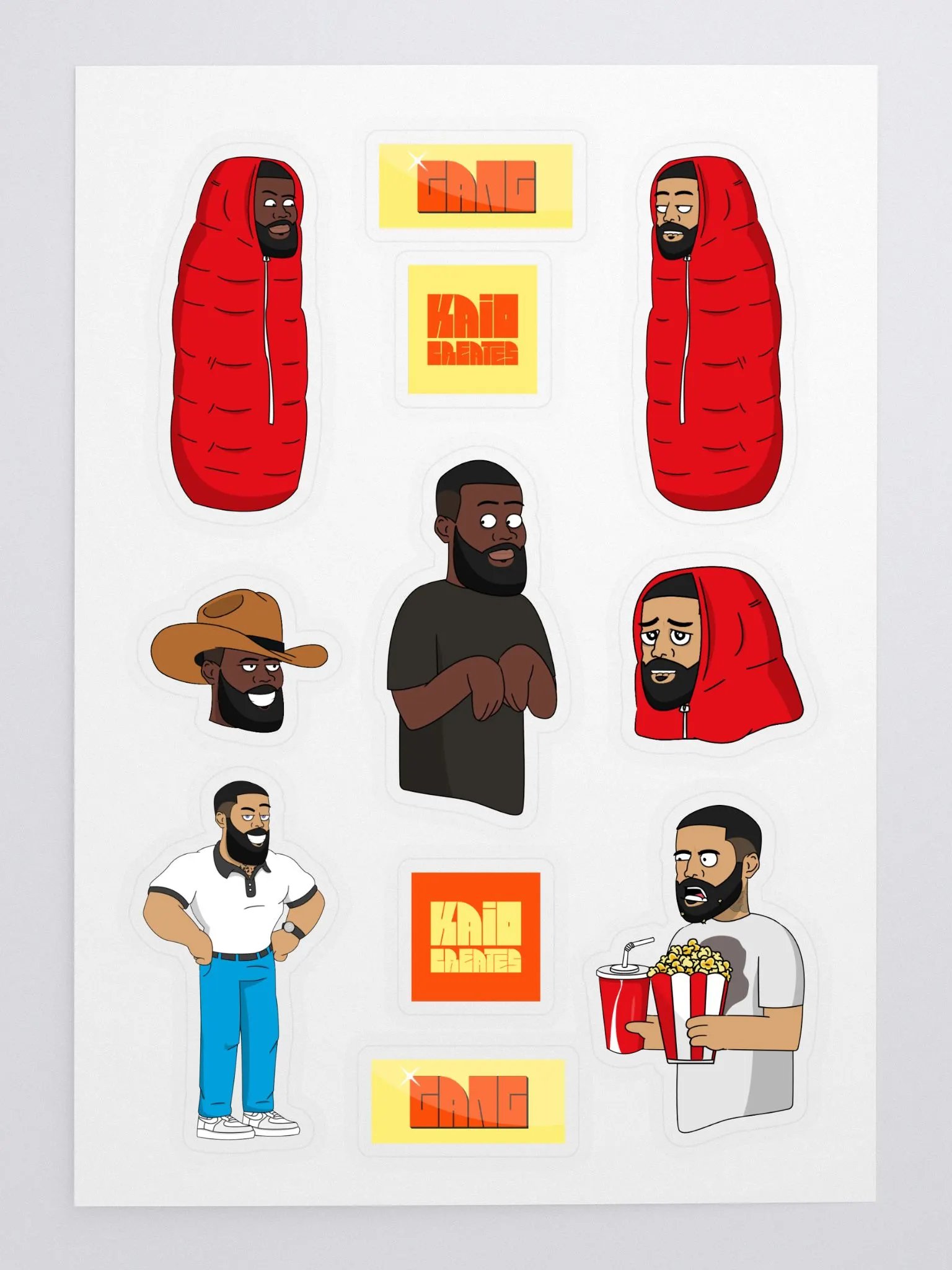 SNG Sticker Sheet #1 product image (3)