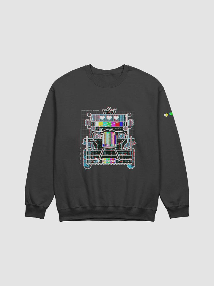 Panic Glitchy Jeepney Sweatshirt product image (1)