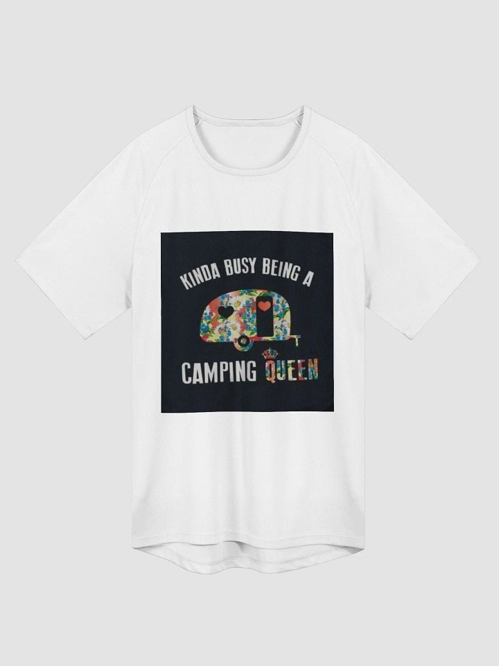 Camping Queen T-Shirt White (Ladies) product image (1)
