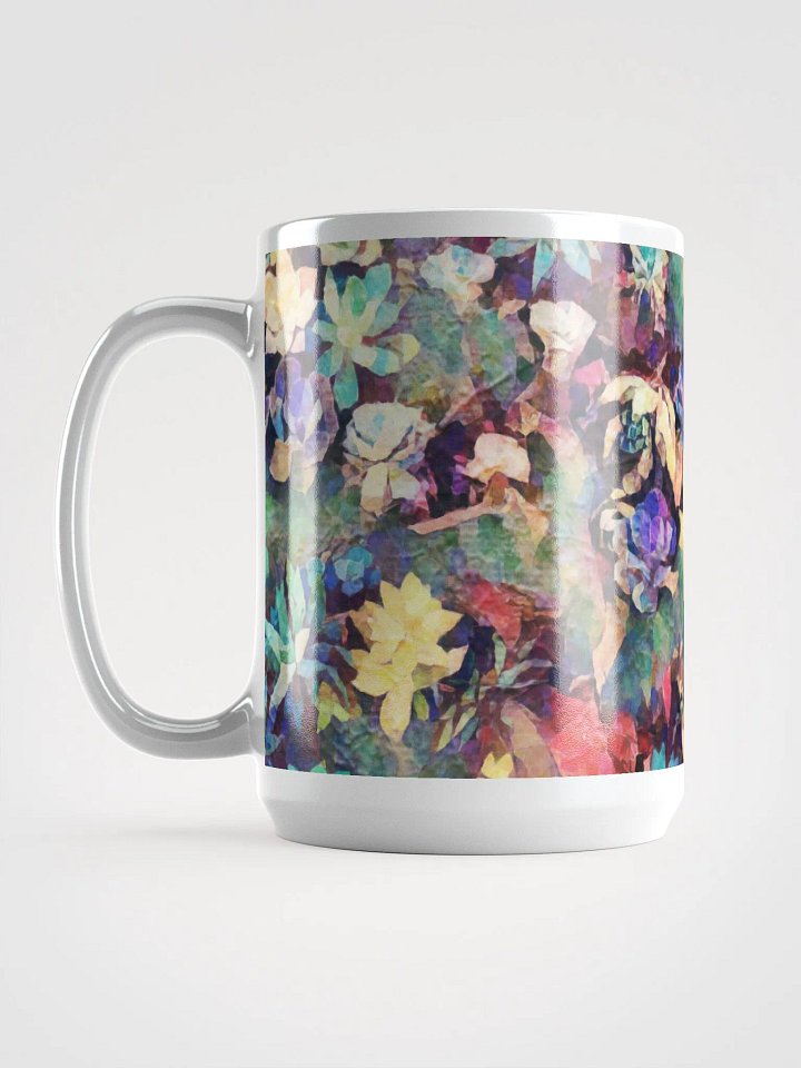 Abstract Graphic | White Coffee Mug | Bliss Succulent product image (1)