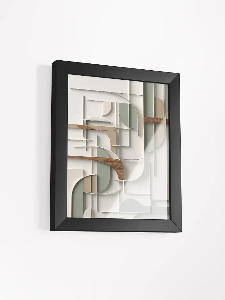 Modern Minimalist Art - Wall Art - Framed - v1 product image (15)
