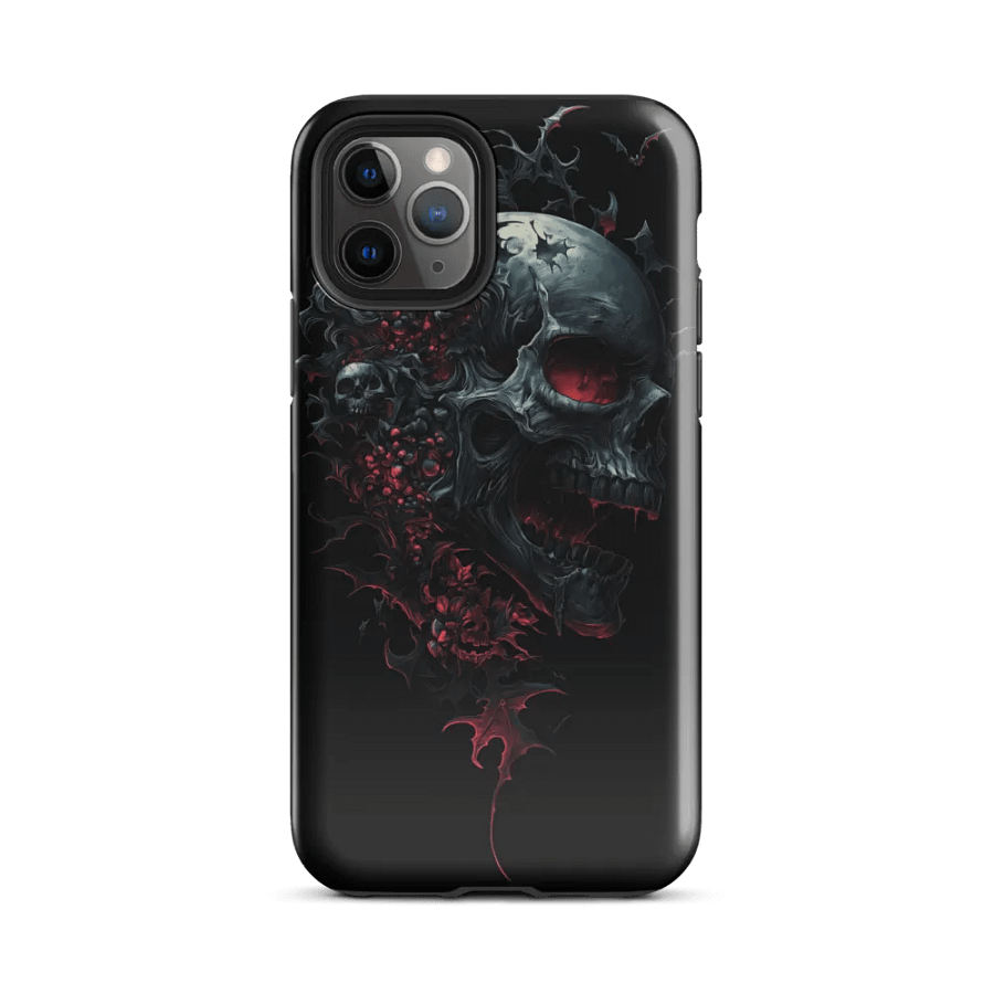 Red Skull Chaos iPhone Tough Case product image (27)