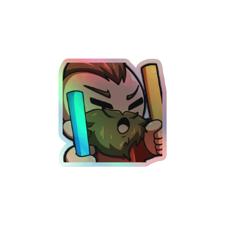 NorseRekkr Rave Holo Sticker product image (1)