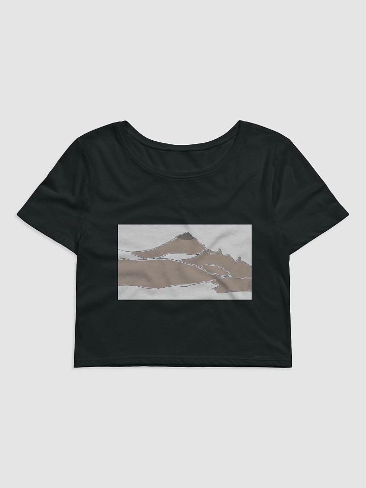 Gilbert Peak crop top (tan sketch) product image (1)