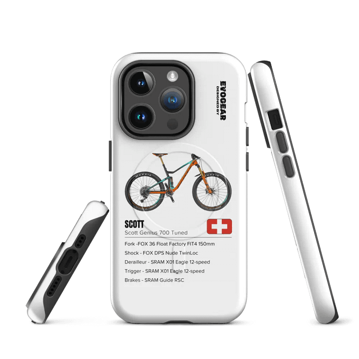 White Scott Genius 700 Tuned iPhone MagSafe Case 2.0 product image (3)