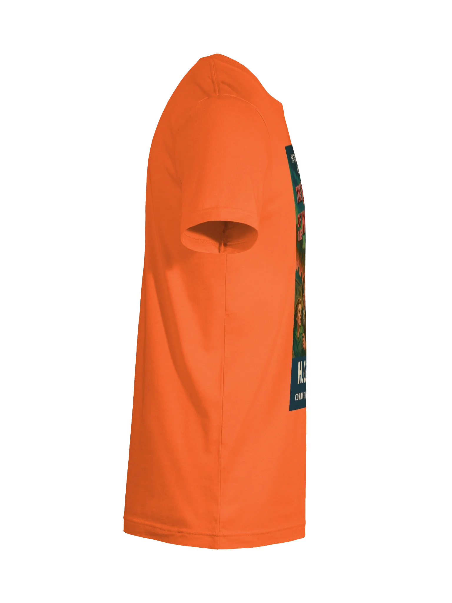 "The War of the Worlds" 1950's Faux Retro Film Poster H.G. Wells Concert Tee Fit Unisex T-Shirt product image (72)