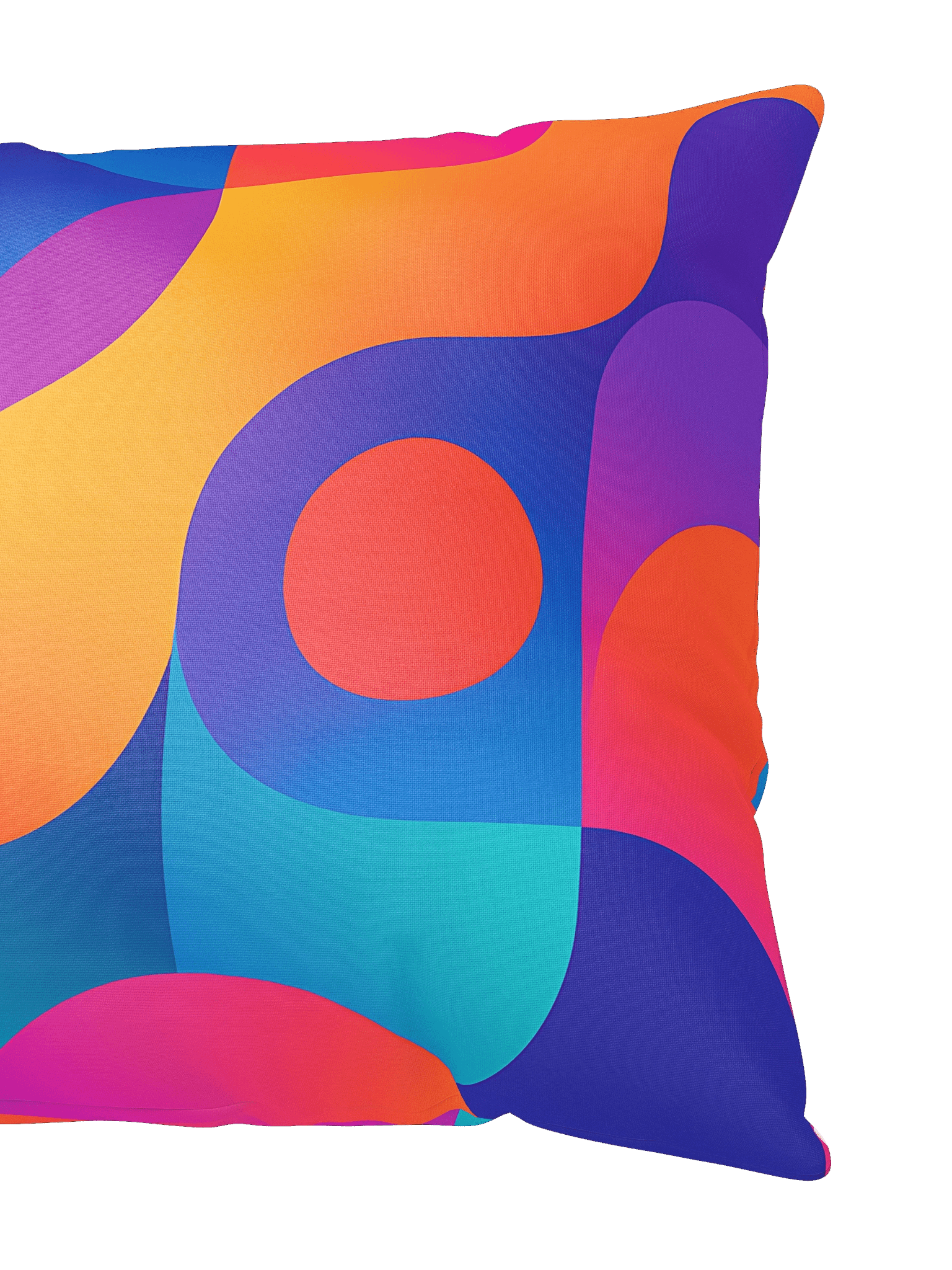 Vivid Colored Modern All-Over Pillow product image (4)
