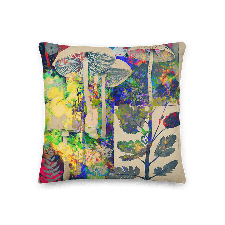 Woodland Magico by Edward Martin Mushroom Magic Pillow product image (3)