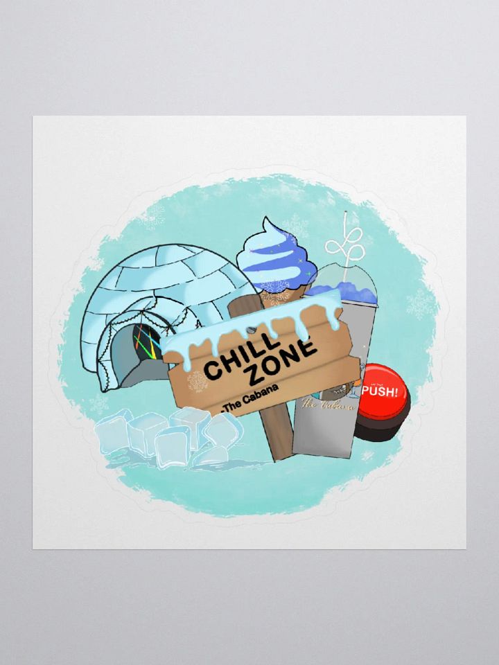 Chill Zone Sticker product image (1)