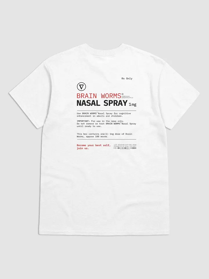 Brain Worms Nasal Spray Shirt product image (1)