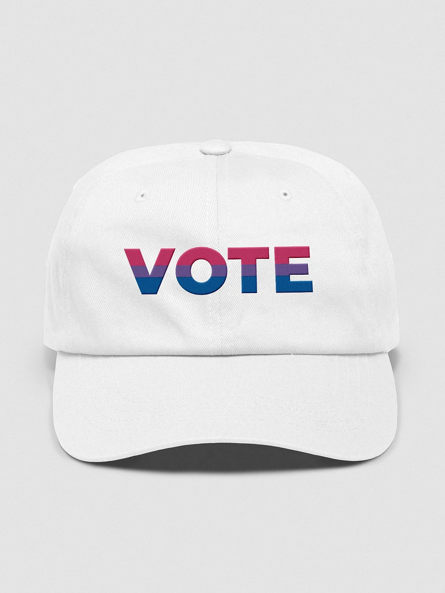 VOTE (Bisexual Pride Flag) - Embroidered Hat product image (1)