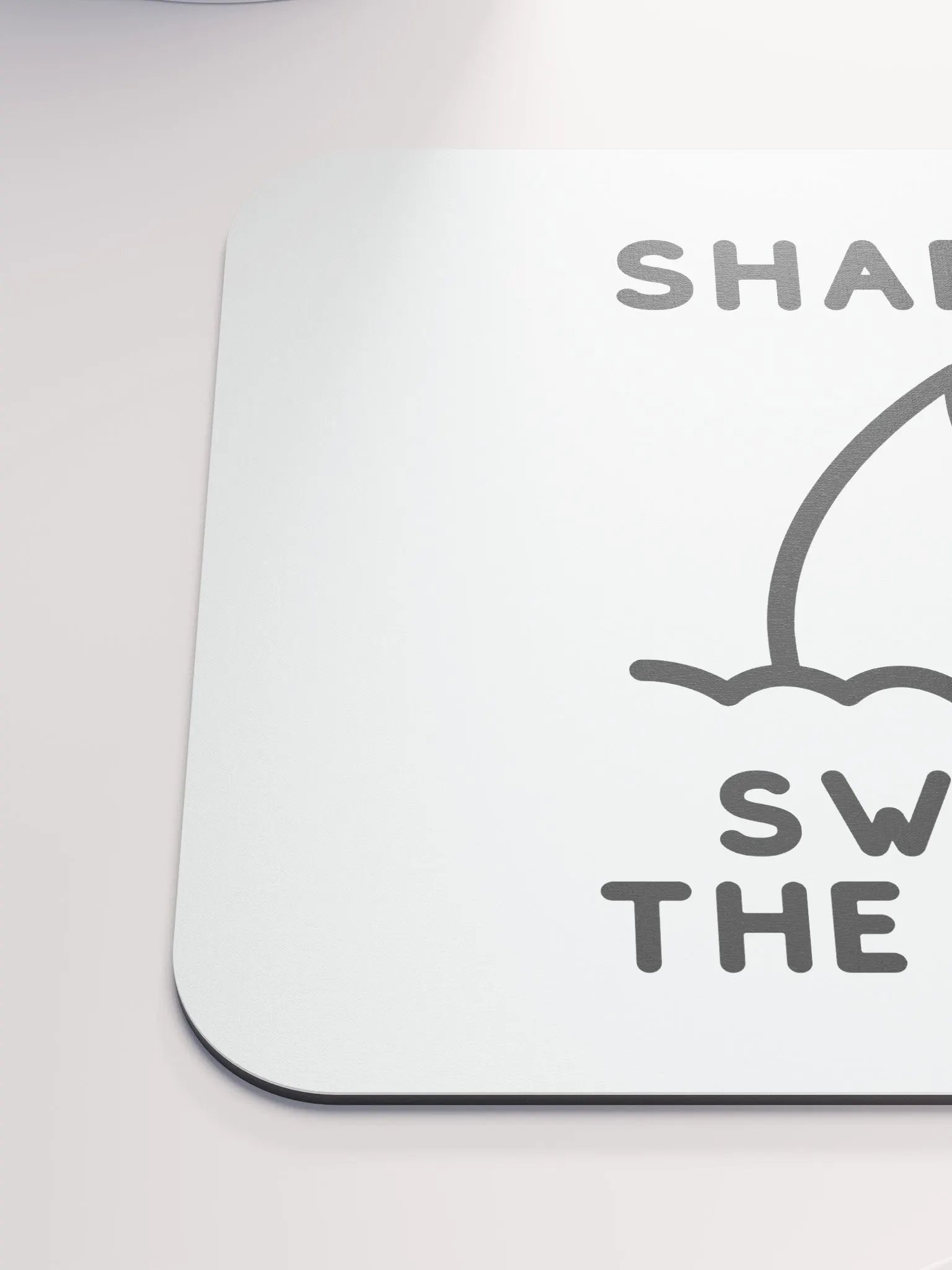 Sharky Swimming Mouse Pad product image (6)