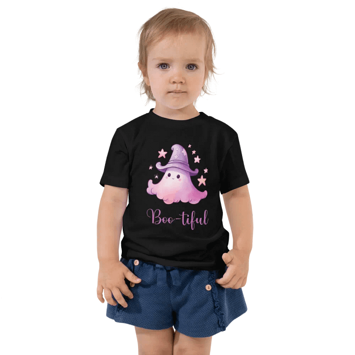 Pastel Halloween Cute Ghost T-shirt - Toddler product image (2)
