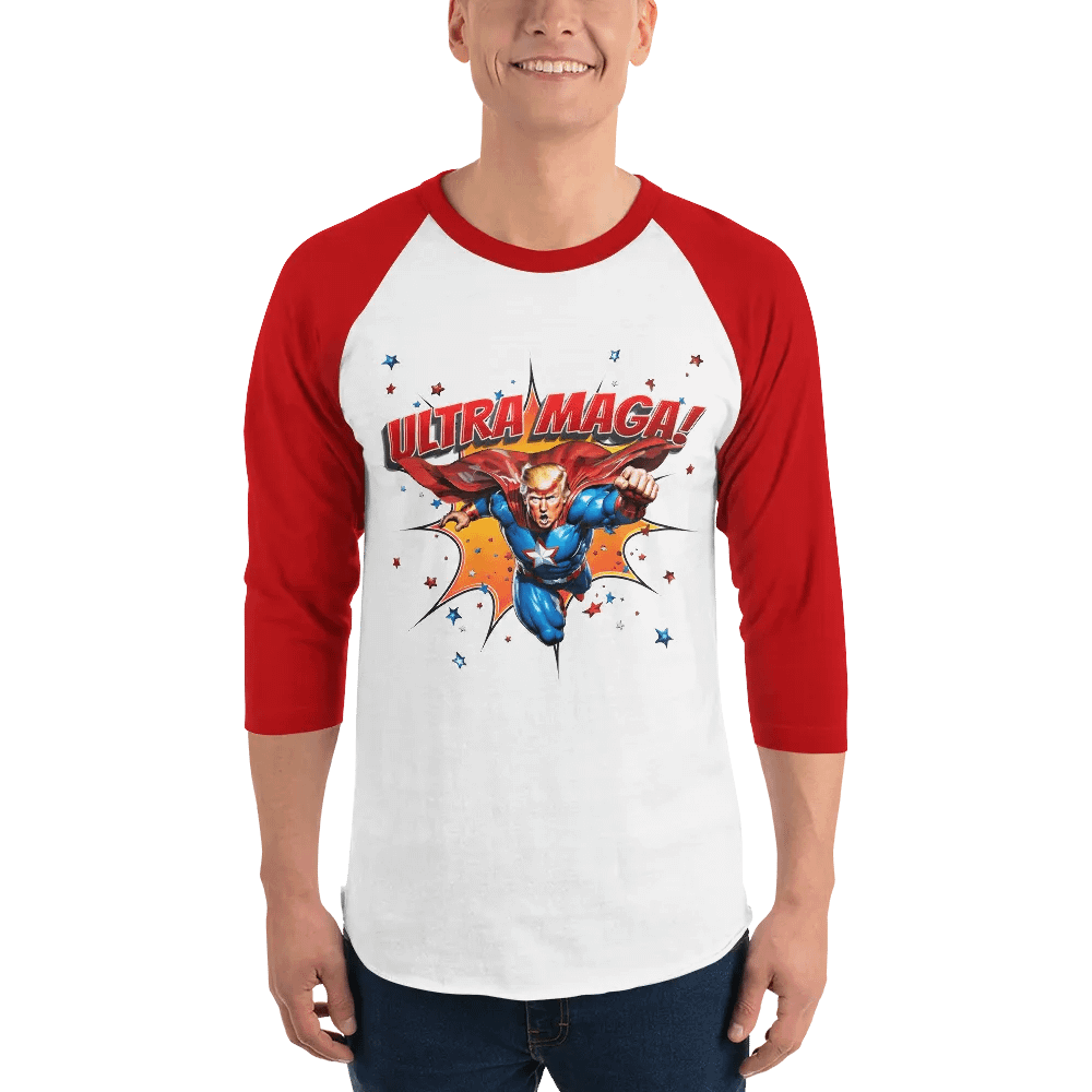 Ultra MAGA! - Unisex Jersey Raglan Tee product image (3)