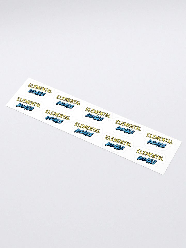 Elemental Animals Kiss Cut Stickers (Set of 10) product image (1)