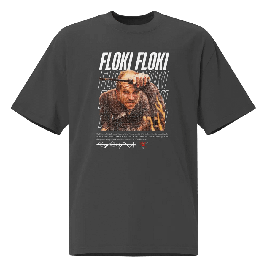 Faded Black Floki Tee product image (1)