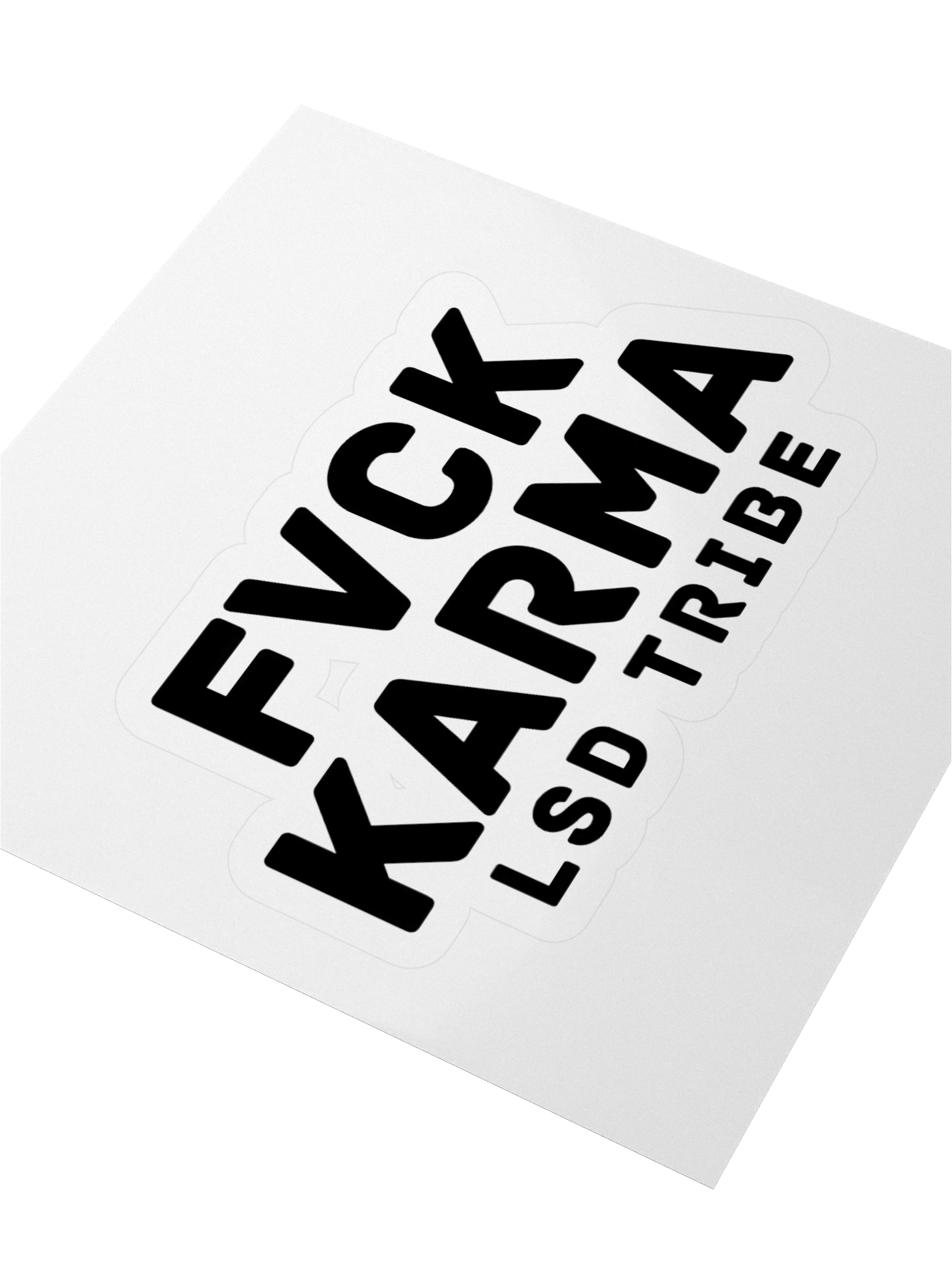 LSD "FVCK KARMA" Yoga Sticker product image (3)