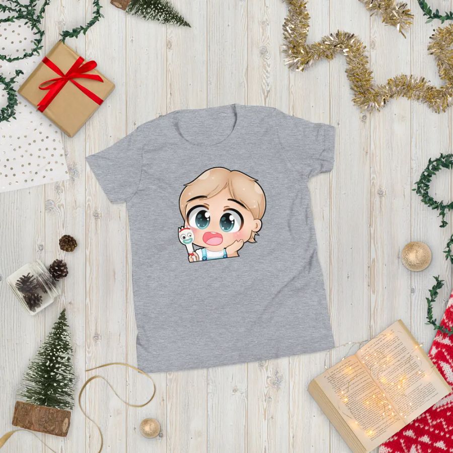 Nephew forky Bella+Canvas Youth Short Sleeve T-Shirt product image (75)