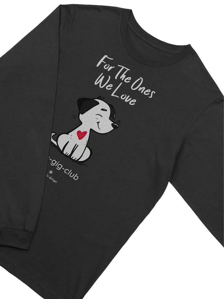 For the Ones We Love: Hustler's Adorable Puppy Edition Long Sleeve Tee product image (1)