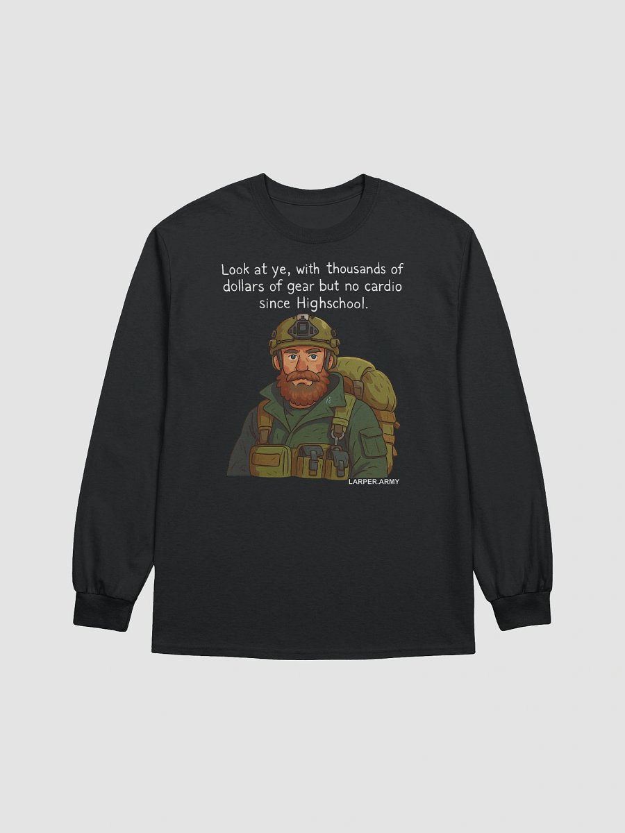 All gear no cardio - Long sleeve product image (1)