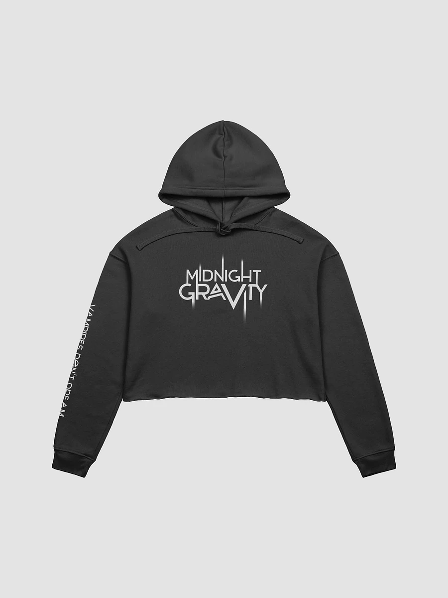 Vampires Don't Dream | Midnight Gravity Crop Hoodie product image (1)